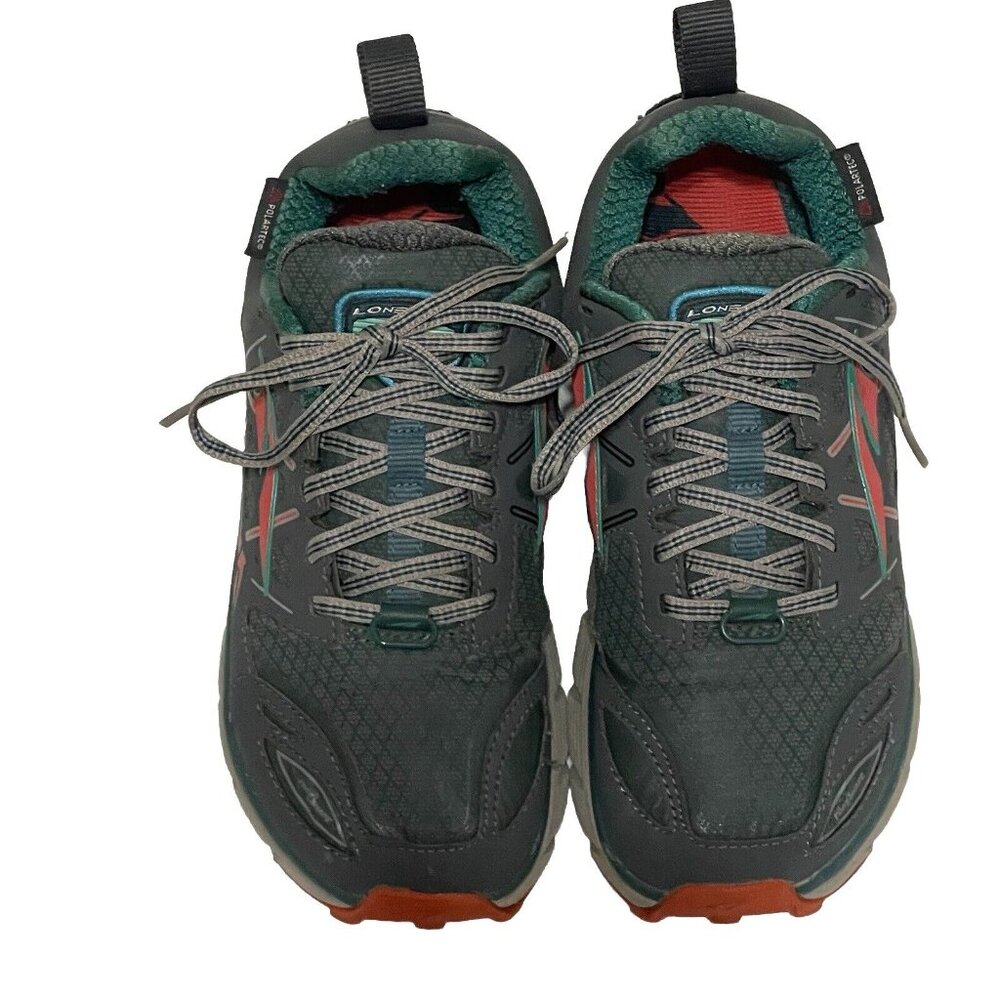 SOLD ALTRA Lone Peak 3 Gray 6 Waterproof Polartec Running Zero Drop Shoe Sneaker - Picture 7 of 17